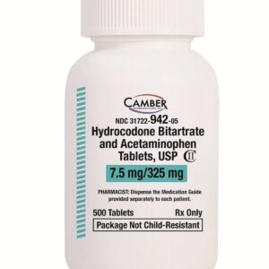Buy Hydrocodone 7.5/650mg Tablets Online